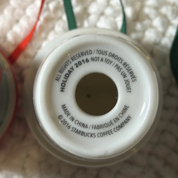 Starbucks Coffee Company Set of 4 Ornaments Collectibles 2016/2017/2018/2019 - Picture 15 of 16